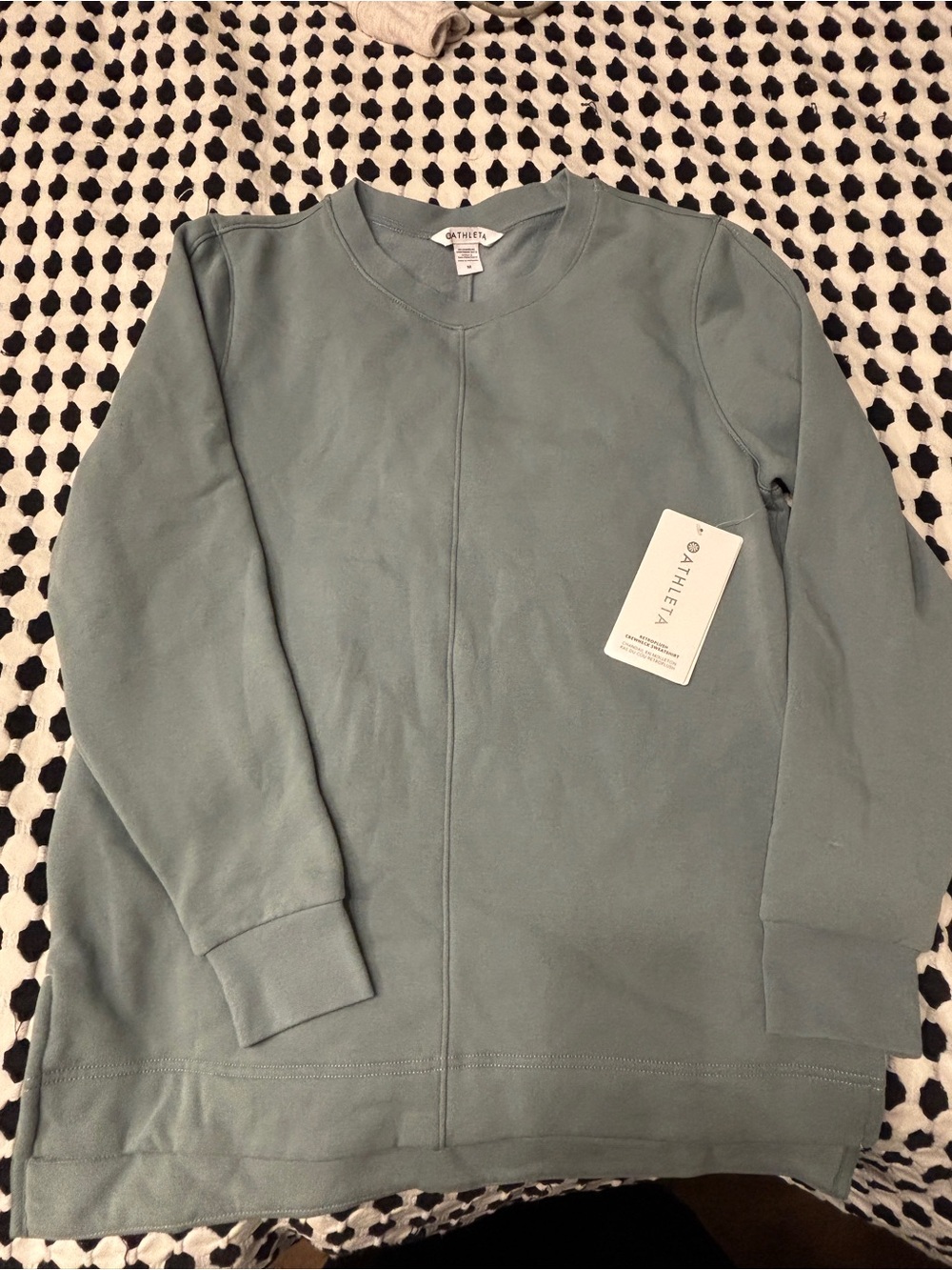 Athleta Women’s Crewneck Sweater in Sage Green